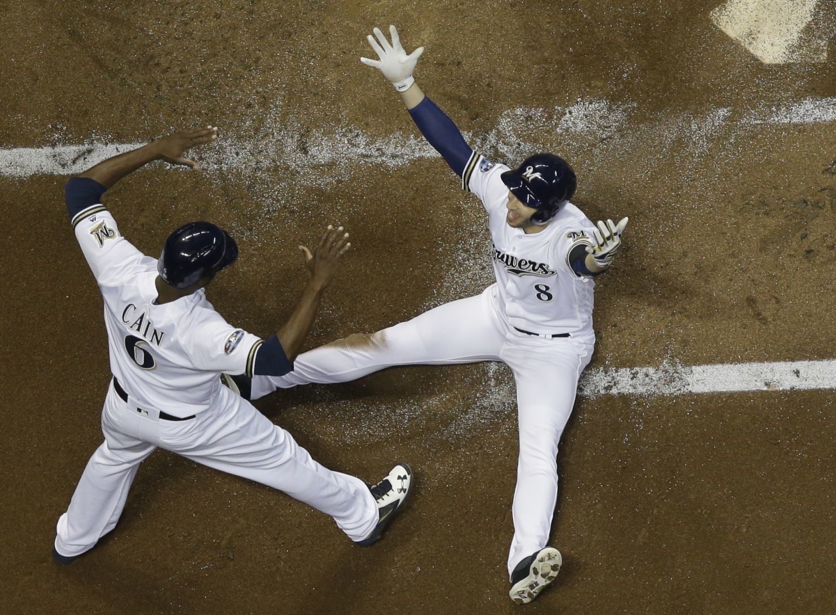 NLCS Dodgers Brewers Baseball